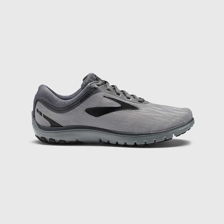 Brooks Pureflow 7 NZ - Men's Road Running Shoes - Grey (54018-RGOF)